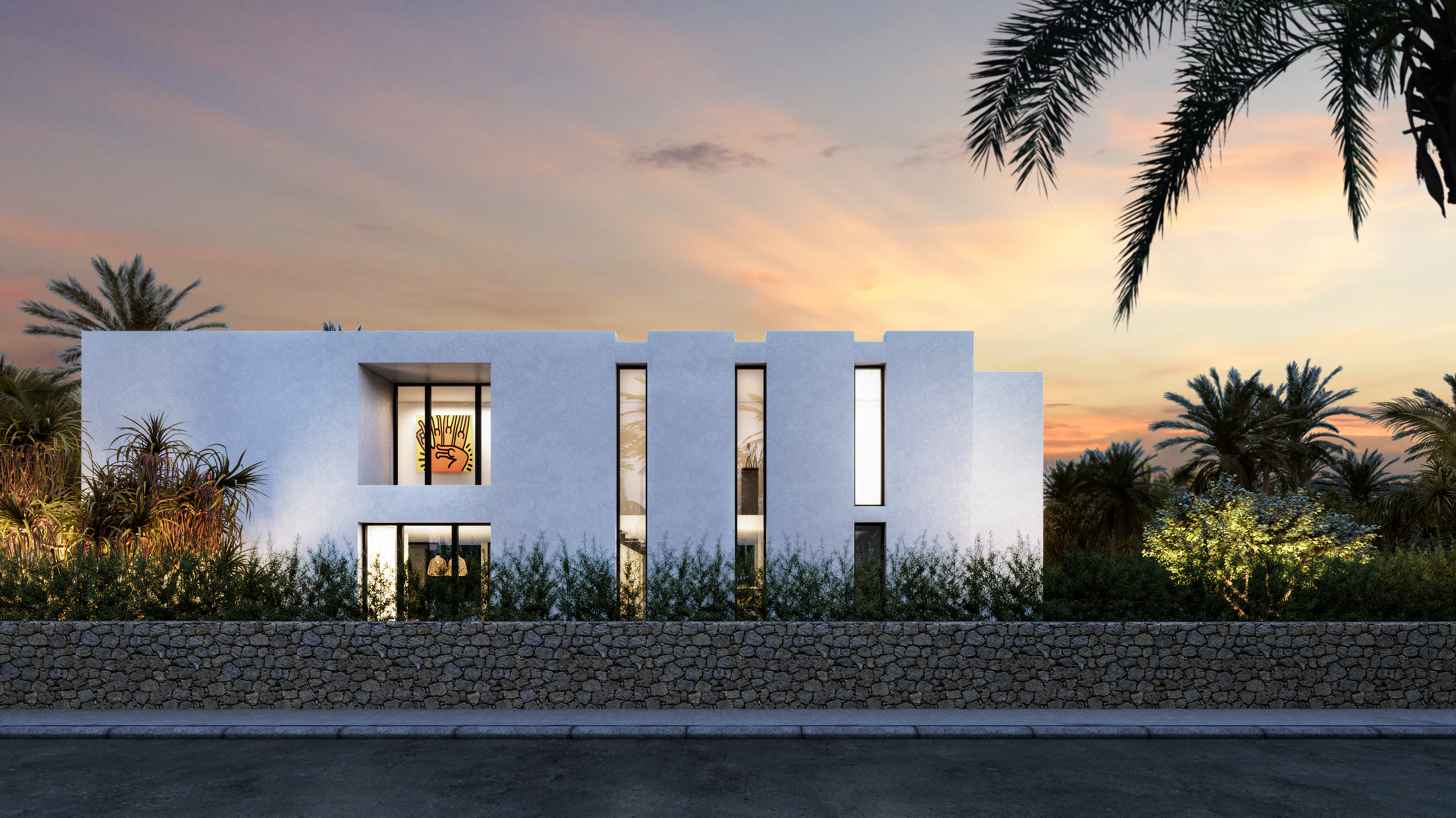 resa estates ibiza for sale villa cap martinet new built 2022 new luxury house side night.jpg